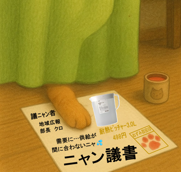 ニャン議書（稟議書）通りました🐱🐾