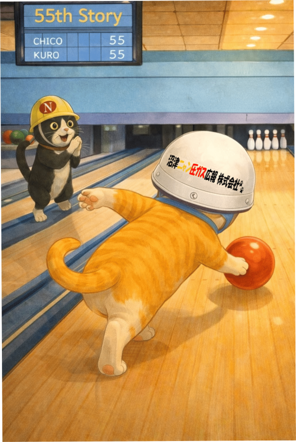 ５５にちなんだ話題🐱🎳